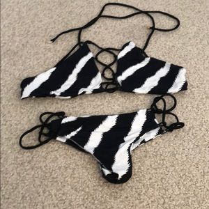 Indah zebra bikini set